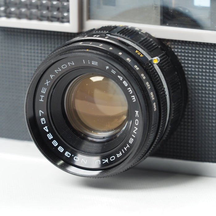 KONICA コニカ S II HEXANON 48mm F2 レンジファインダー フィルムカメラ #14046