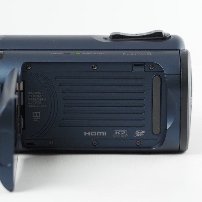 JVCKENWOOD JVC ビデオカメラ Everio R 4K撮影 防水 防塵 ディープオーシャンブルー GZ-RY980-A #13637