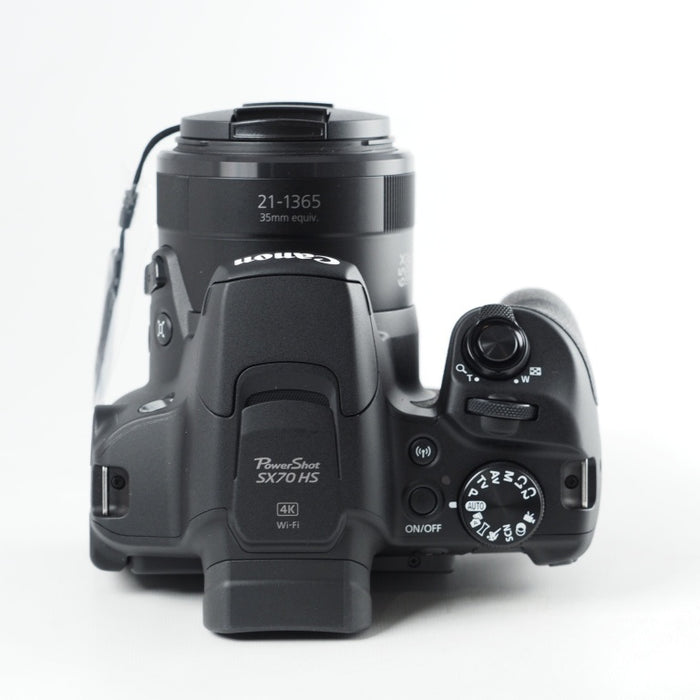 Canon キヤノン コンパクトデジタルカメラ PowerShot SX70 HS 光学65倍ズーム/EVF内蔵/Wi-FI対応 PSSX70HS #13867