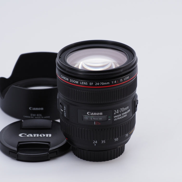 Canon 標準ズームレンズ EF24-70mm F4 L IS USM - レンズ(ズーム)