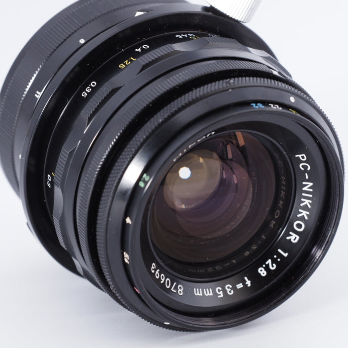 Nikon ニコン NEW PC-NIKKOR 35mm F2.8 Fマウント MFレンズ #8703