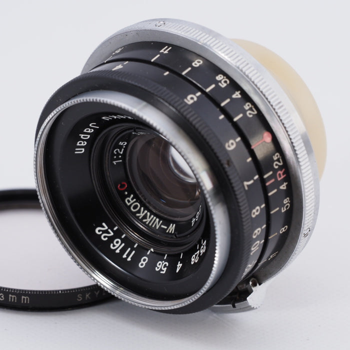 Nikon ニコン W-NIKKOR.C 35mm F2.5 ブラック Sマウント 3.5cm #8700