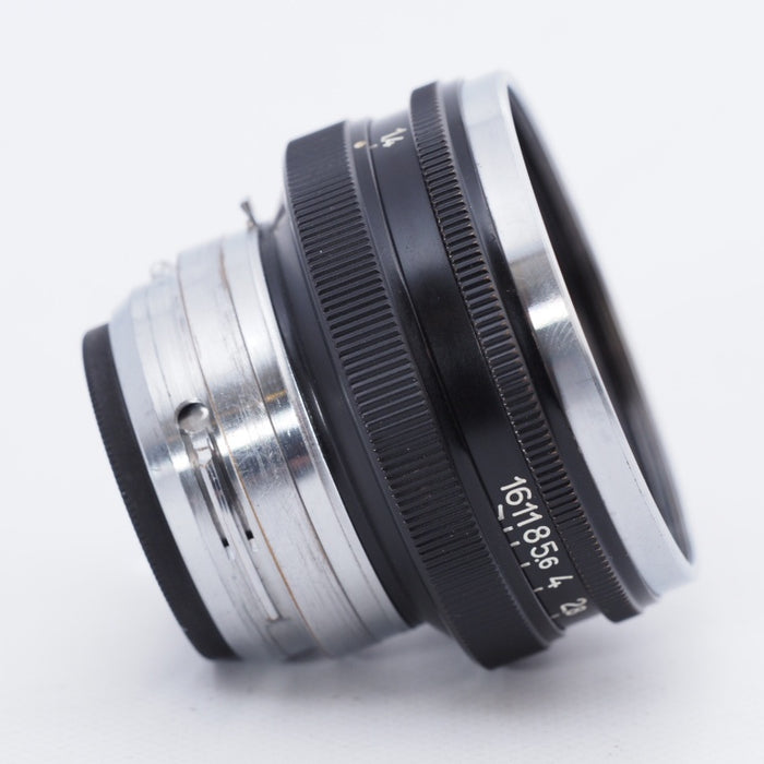 Nikon ニコン Nippin Kogaku NIKKOR-S・C 5cm f1.4 50mm ブラック 日本光学 Sマウント用 #9201