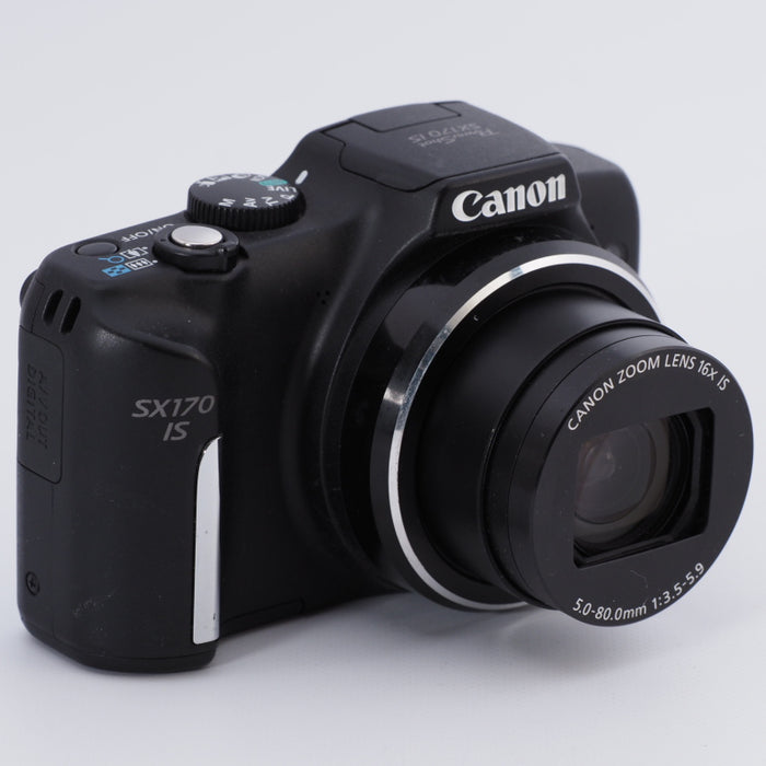 Canon キヤノン PowerShot SX170 広角28mm 光学16倍ズーム ブラック PSSX170IS #8378