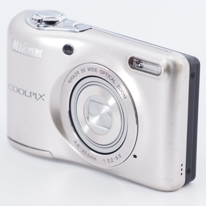 Nikon ニコン デジタルカメラ COOLPIX L32 シルバー 光学5倍ズーム 2005万画素 乾電池タイプ L32SL #8516