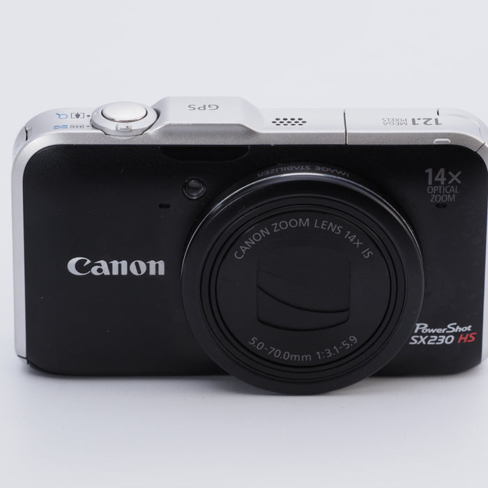 Canon キヤノン デジタルカメラ PowerShot SX230 HS ブラック PSSX230HS(BK) #8495