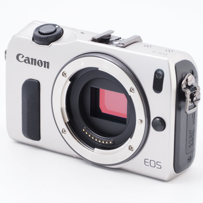 Canon キヤノン ミラーレス一眼レフカメラ EOS M ボディ シルバー #6266