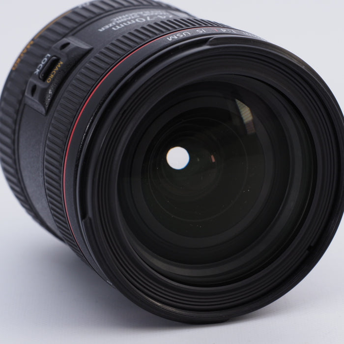 Canon キヤノン 標準ズームレンズ EF24-70mm F4 L IS USM フルサイズ対応 #8528