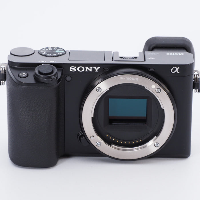 SONY ソニー ミラーレス一眼レフカメラ α6100 ボディ ブラック ILCE-6100 B #8386