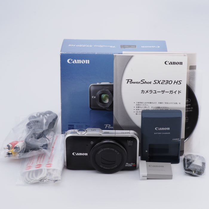 Canon キヤノン デジタルカメラ PowerShot SX230 HS ブラック PSSX230HS(BK) #8495