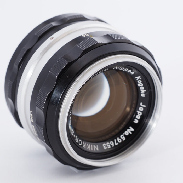 Nikon ニコン NIKKOR-S Auto 50mm F1.4 単焦点 標準レンズ Fマウント #8866