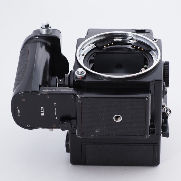 【ジャンク品】ZENZA BRONICA/ゼンザブロニカ ETRS ボディ AE-II ファインダー付属 #9101