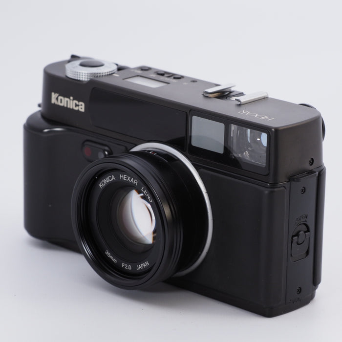 Konica コニカ HEXAR ヘキサー ブラック 35mm F2 コンパクトフィルム 