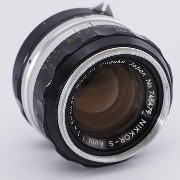 Nikon ニコン NIKKOR-S Auto 50mm F1.4 単焦点 標準レンズ Fマウント #8942 — カメラ本舗