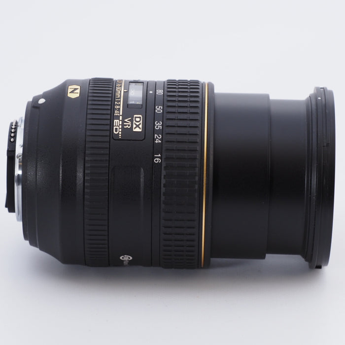 Nikon ニコン 標準ズームレンズ AF-S DX NIKKOR 16-80mm f/2.8-4E ED VR #8366