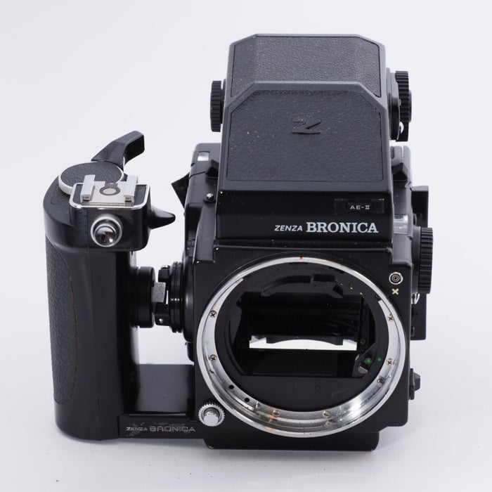 【ジャンク品】ZENZA BRONICA/ゼンザブロニカ ETRS ボディ AE-II ファインダー付属 #9101