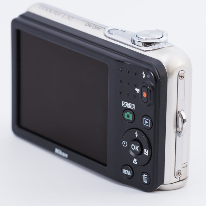 Nikon ニコン デジタルカメラ COOLPIX L32 シルバー 光学5倍ズーム 2005万画素 乾電池タイプ L32SL #8516