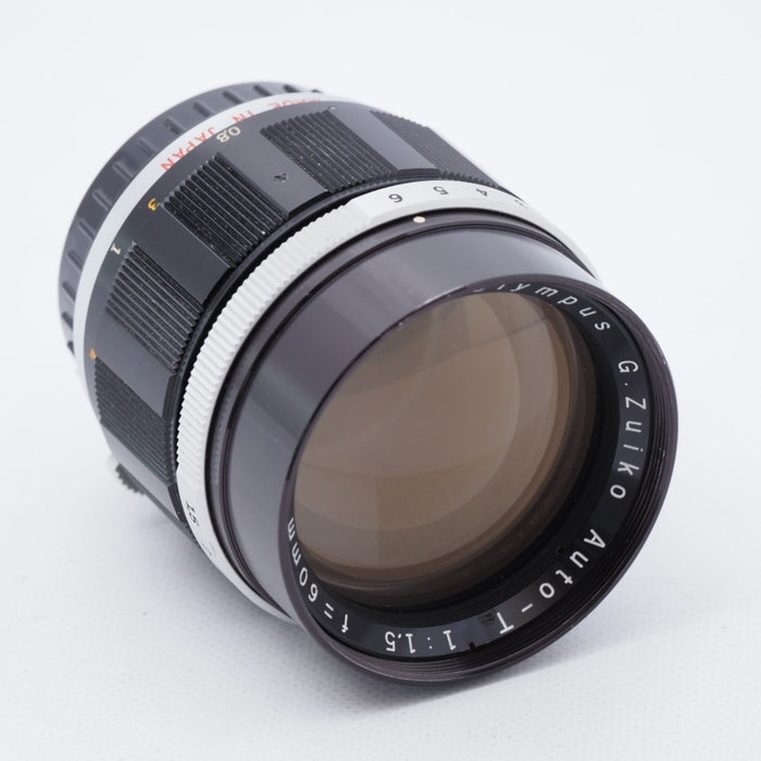 OLYMPUS オリンパス G.ZUIKO レンズ AUTO-T f1.5 60mm オールドレンズ 現状品 #5270