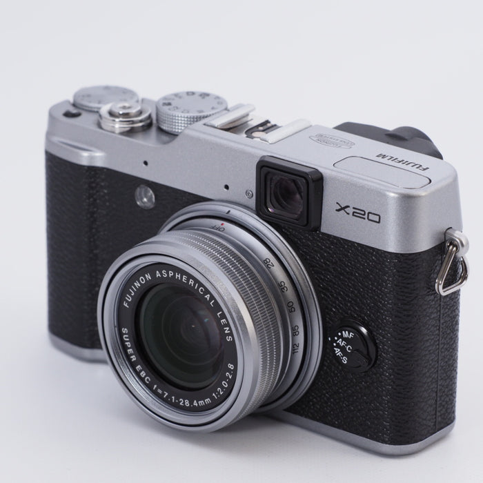 FUJIFILM フジフイルム コンパクトデジタルカメラ X20S 光学4倍 シルバー F FX-X20S #8450