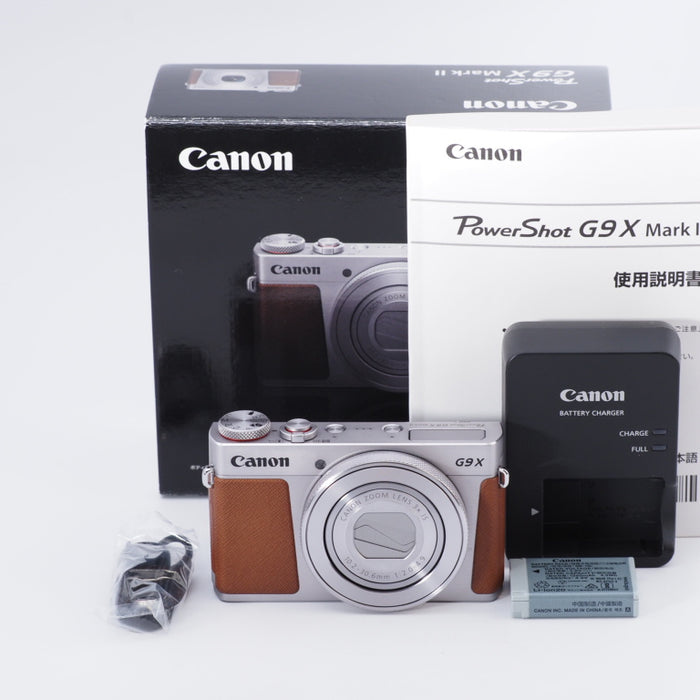 Canon (キャノン) PowerShot G9X Mark2 MarkII シルバー コンデジ - カメラ、光学機器