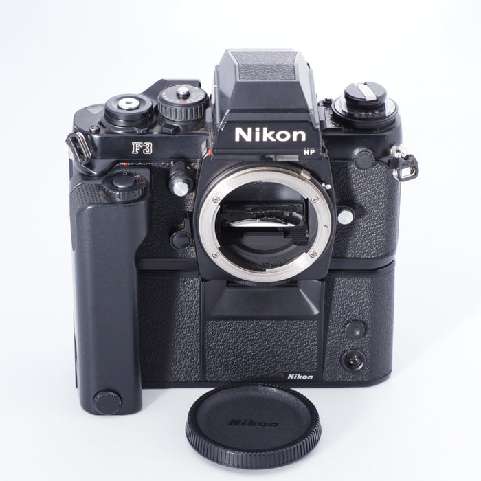 Nikon ニコン フィルム一眼レフカメラ F3 HP ボディ ＋ モータードライブ MD-4 #8698