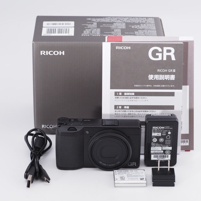 RICOH リコー GR III デジタルカメラ APS-Cサイズ GRIII GR3 #9232