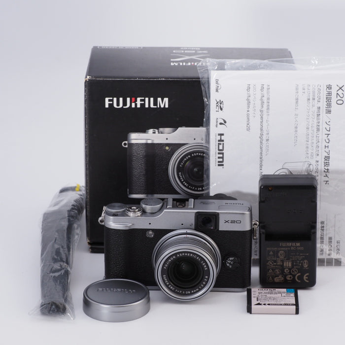 FUJIFILM デジタルカメラ X20S シルバー F FX-X20S - デジタルカメラ