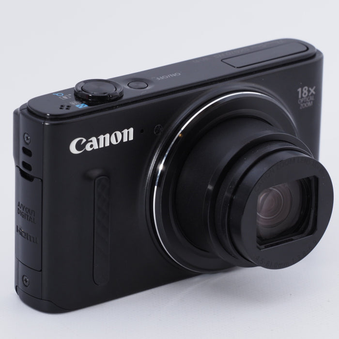 Canon キヤノン コンパクトデジタルカメラ PowerShot SX610 HS ブラック 光学18倍ズーム PSSX610HS(BK) #8805