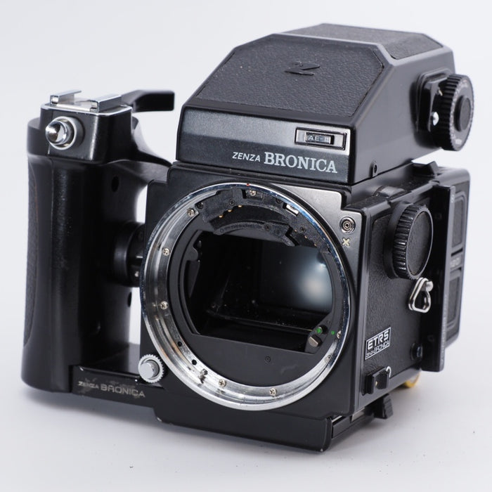 【ジャンク品】ZENZA BRONICA/ゼンザブロニカ ETRS ボディ AE-II ファインダー付属 #9101