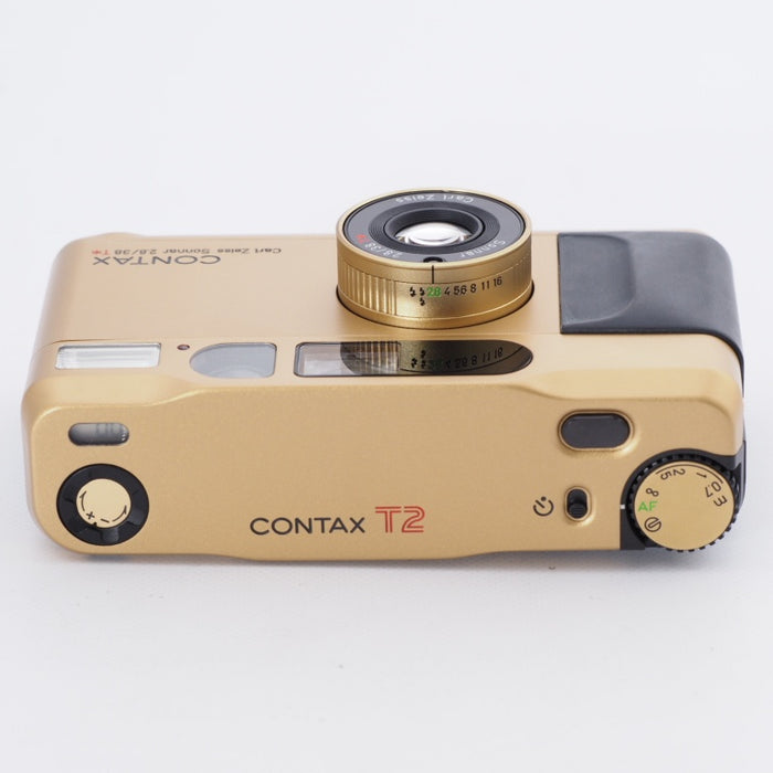 CONTAX コンタックス T2 ゴールド GOLD コンパクトフィルムカメラ #9169