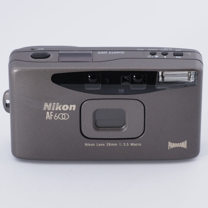 Nikon ニコン AF600 パノラマ PANORAMA フィルムカメラ 35mm 単焦点 動作確認済 元箱つき #8835