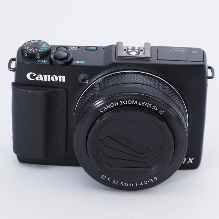 Canon キヤノン コンパクトデジタルカメラ Power Shot G1 X Mark II 光学5倍ズーム F値2.0 ブラック PSG — カメラ 本舗