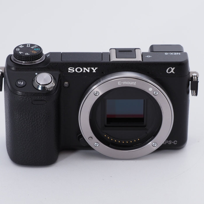 SONY ソニー ミラーレス一眼レフカメラ α NEX-6 ボディ NEX-6/B #8948