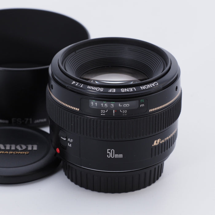 Canon キヤノン 単焦点レンズ EF50mm F1.4 USM フルサイズ対応 #8423