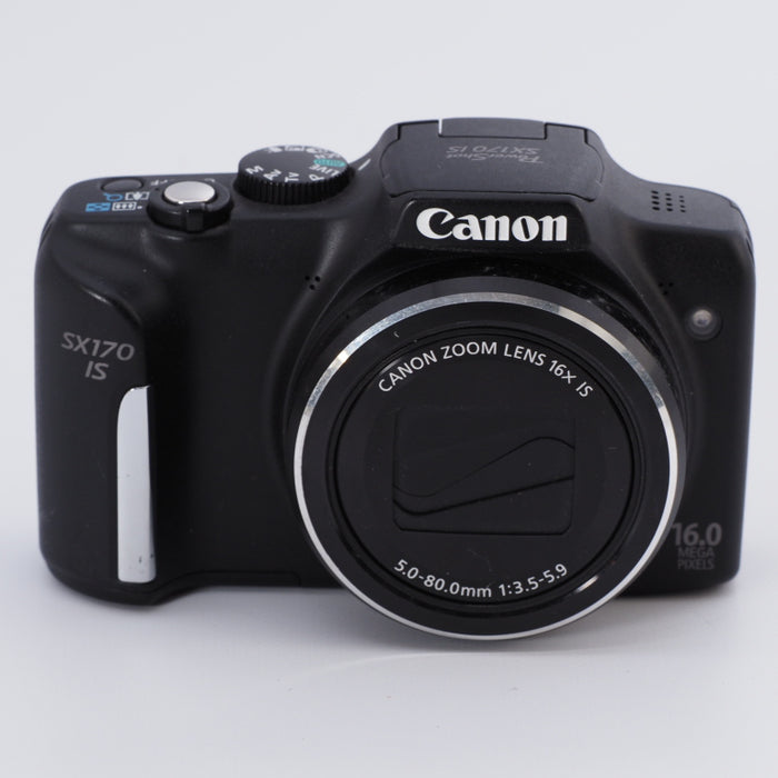 Canon キヤノン PowerShot SX170 広角28mm 光学16倍ズーム ブラック PSSX170IS #8378