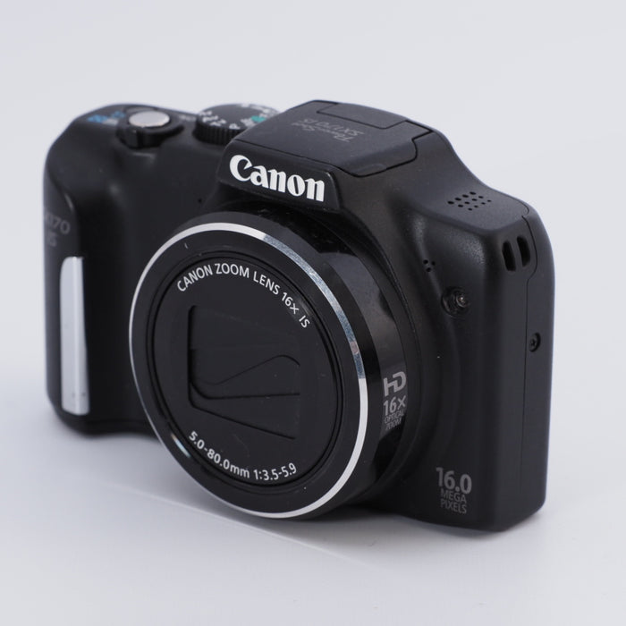 Canon キヤノン PowerShot SX170 広角28mm 光学16倍ズーム ブラック PSSX170IS #8378