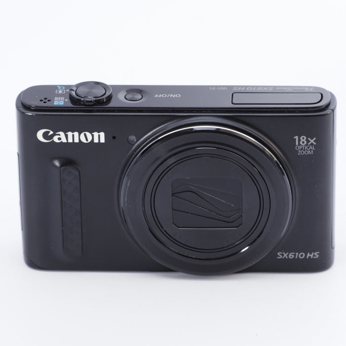 Canon キヤノン デジタルカメラ PowerShot SX610 HS ブラック 光学18倍 ...