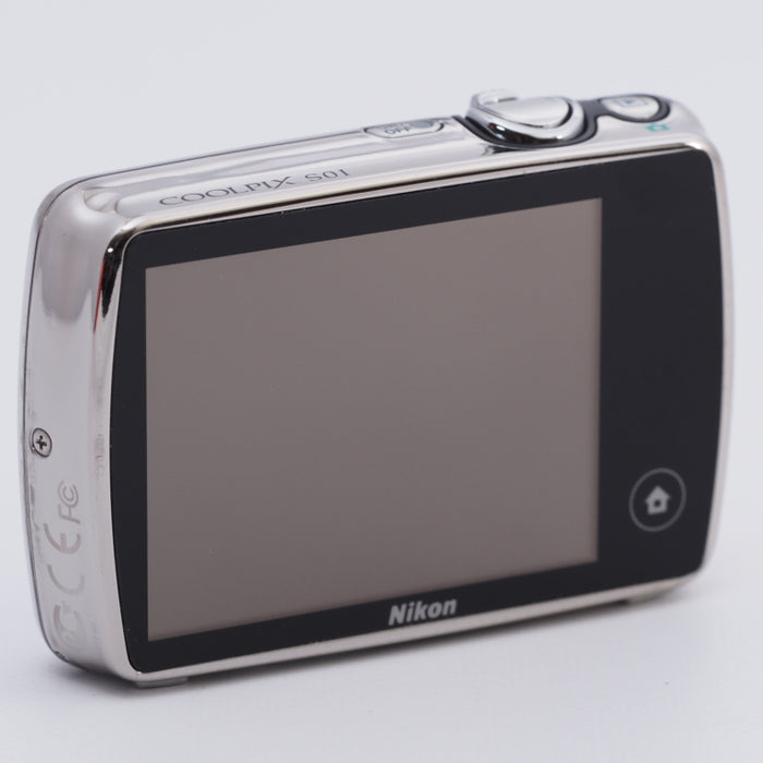 美品！】Nikon COOLPIX S01 White 超小型デジカメ - カメラ