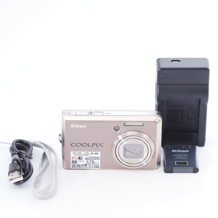 Nikon ニコン デジタルカメラ COOLPIX S600 ピンクゴールド COOLPIXS600P #8878