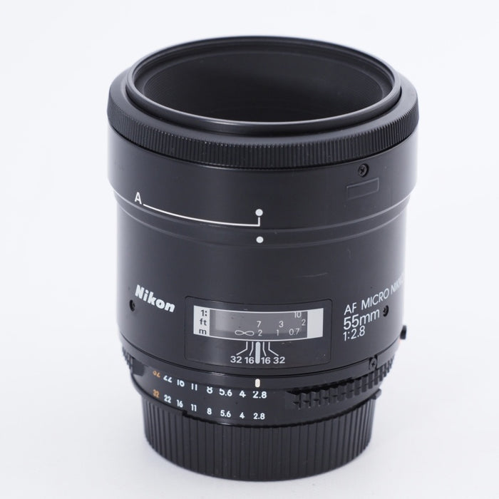 Nikon  ニコン 単焦点 マクロレンズ AF MICRO NIKKOR 55mm F2.8 Fマウント #9366