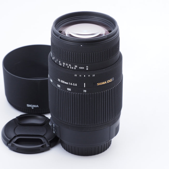 SIGMA シグマ 望遠ズームレンズ 70-300mm F4-5.6 DG MACRO キヤノン用 フルサイズ対応 509279 #8575