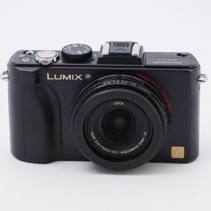 Panasonic パナソニック デジタルカメラ LUMIX LX5 ルミックス ブラック DMC-LX5-K #6990