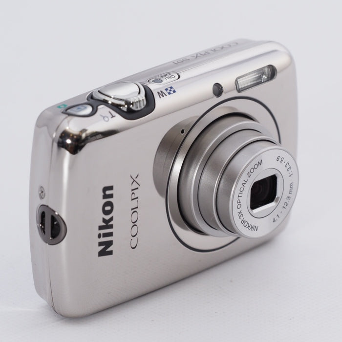 Nikon ニコン デジタルカメラ COOLPIX S01 超小型ボディー タッチパネル液晶 ミラーシルバー S01SL #9008 — カメラ本舗