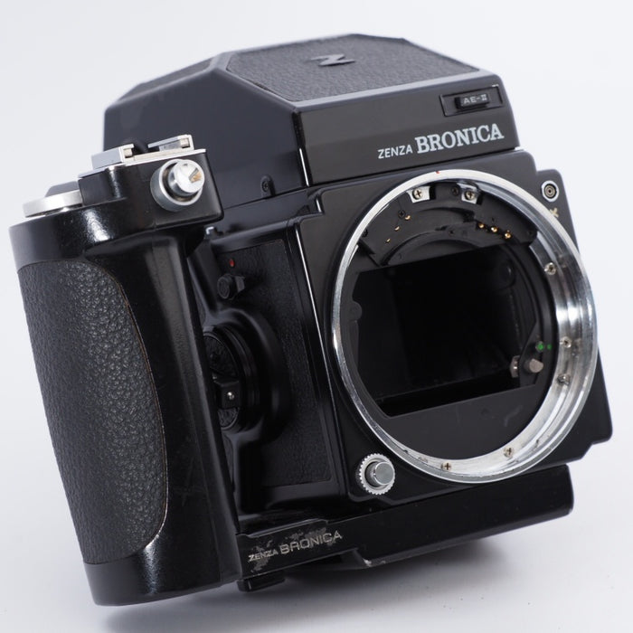 【ジャンク品】ZENZA BRONICA/ゼンザブロニカ ETRS ボディ AE-II ファインダー付属 #9101