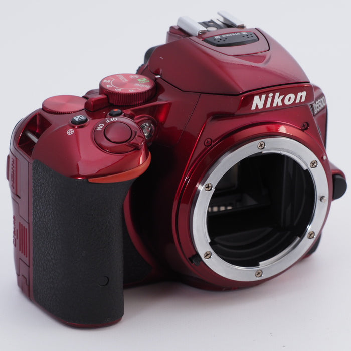 Nikon ニコン デジタル一眼レフカメラ D5500 ボディ レッド 2416万画素 3.2型液晶 タッチパネル D5500RD #8463