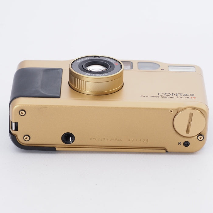 CONTAX コンタックス T2 ゴールド GOLD コンパクトフィルムカメラ #9169