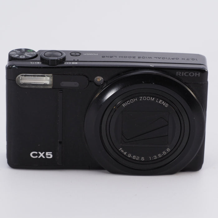 専用☆【ショット数約150回】リコー デジタルカメラ CX5 BLACK 黒