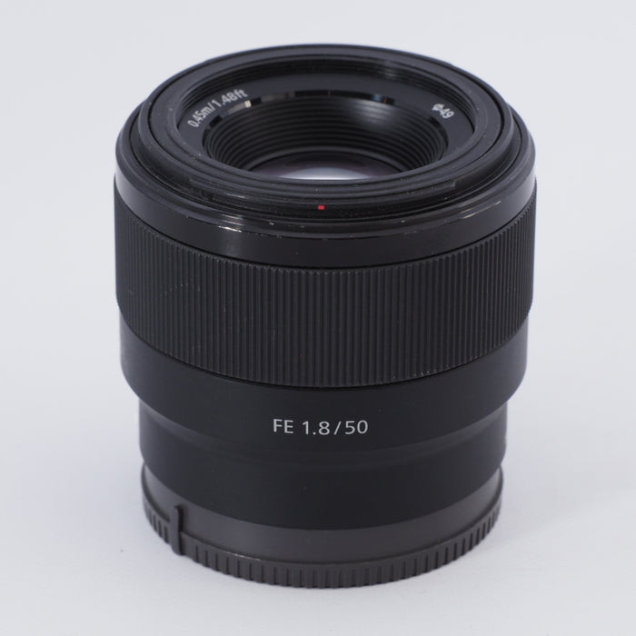 SONY ソニー 標準単焦点レンズ フルサイズ FE 50mm F1.8 デジタル一眼カメラα[Eマウント]用 純正レンズ SEL50F18F #8769