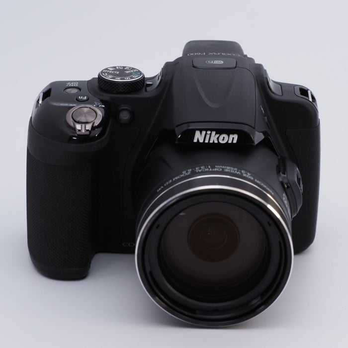 Nikon ニコン デジタルカメラ P600 光学60倍 1600万画素 ブラック