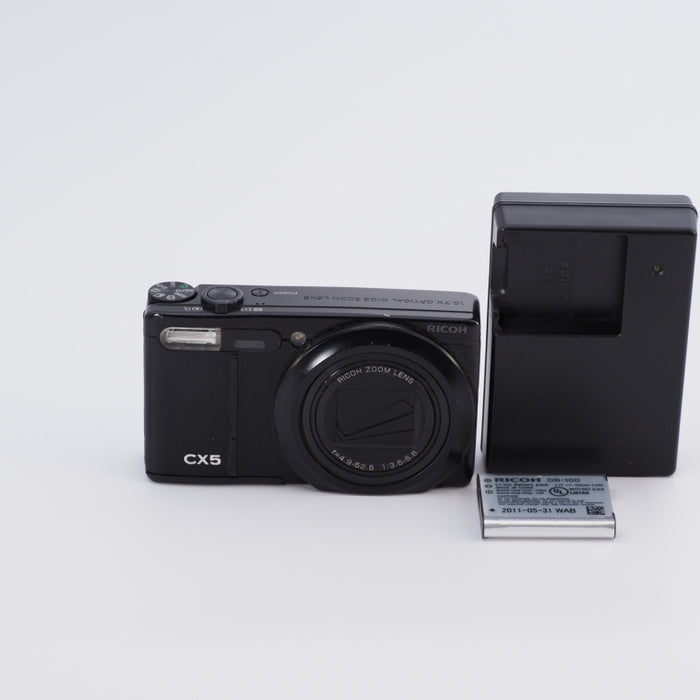 RICOH リコー CX5 ブラック CX5BK コンパクトデジタルカメラ #8431 